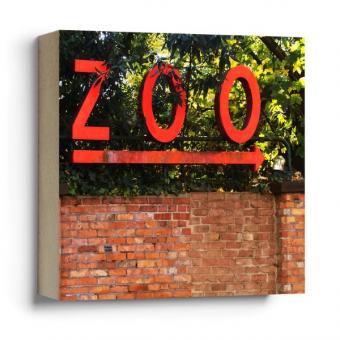 Quadrat Frankfurter Bubb - Zoo Rot 