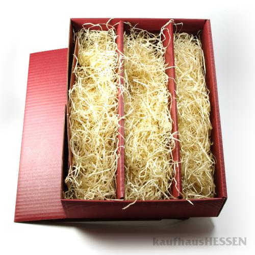 Artikelbild des Artikels “Leere Geschenkbox rot rechteckig offen “