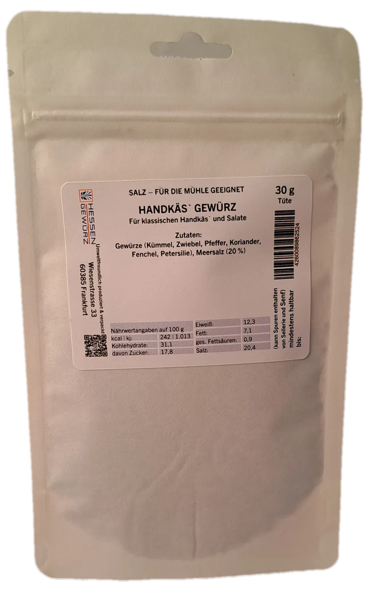 Artikelbild des Artikels “Hessisches Handkäs Gewürz in der Tüte “