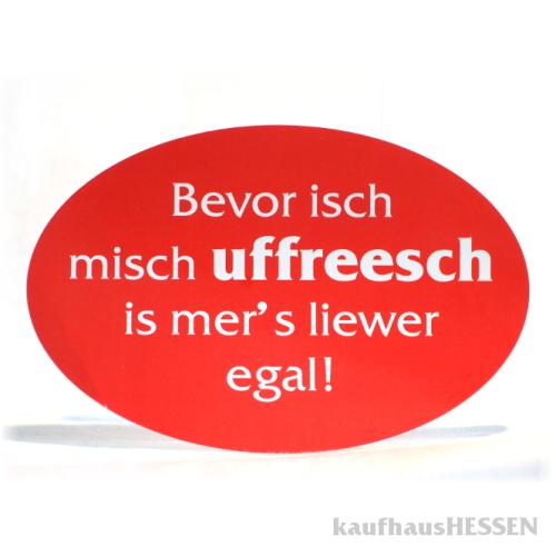 Artikelbild des Artikels “Aufkleber Uffreesch “