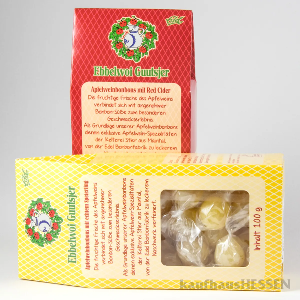 Artikelbild des Artikels “Ebbelwoi-Guutsjer Speierling oder Red Cider  gelb mit Speierling“