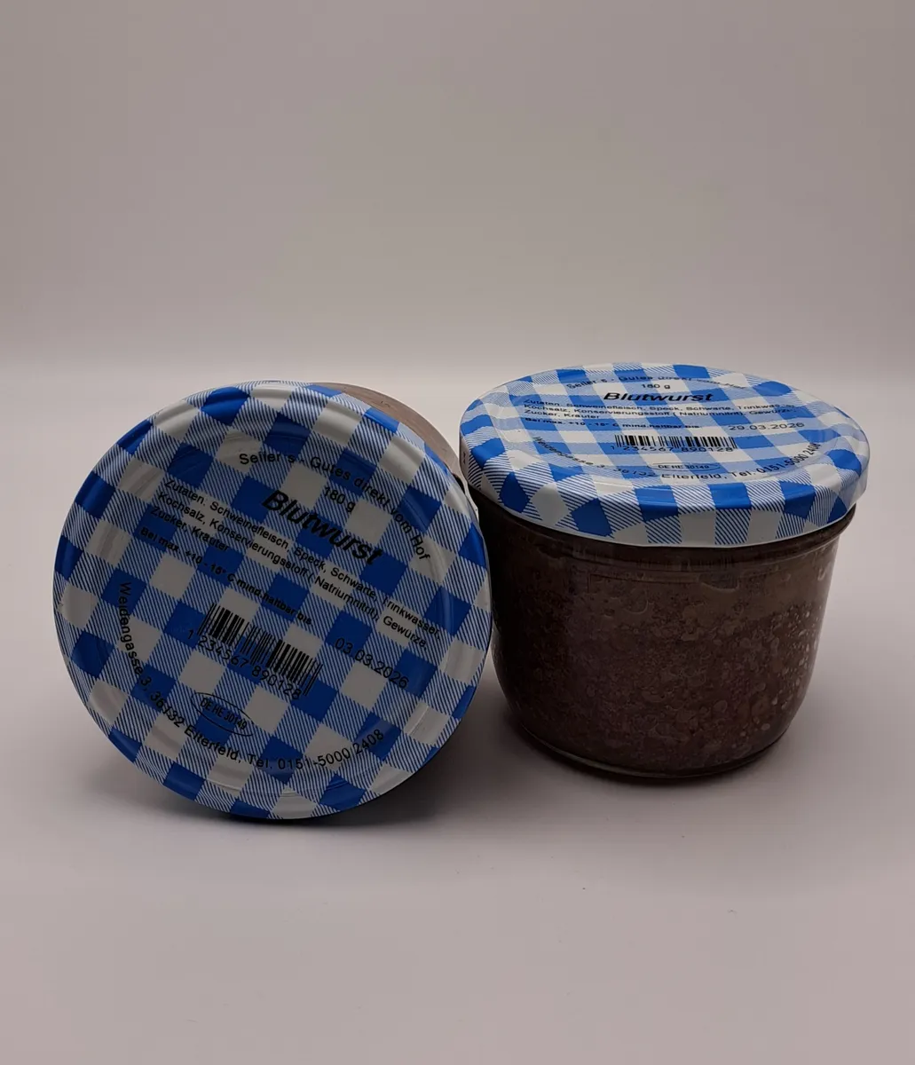 Artikelbild des Artikels “Blutwurst im Glas “