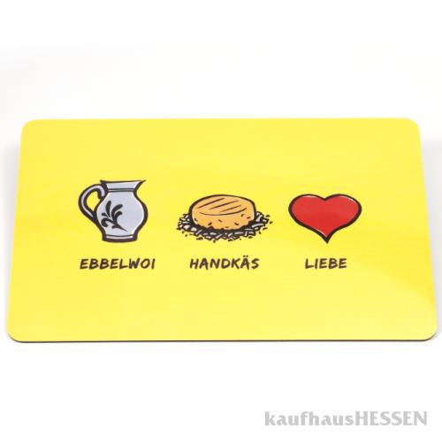 Artikelbild des Artikels “Brettchen Ebbelwoi Handkäs Liebe “