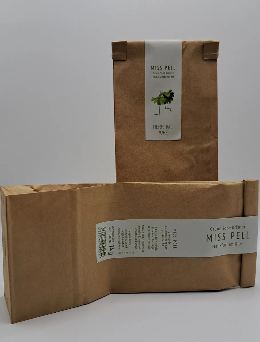 Artikelbild des Artikels “Herr Bal Pure Grüne Soße Kräuter im Beutel “