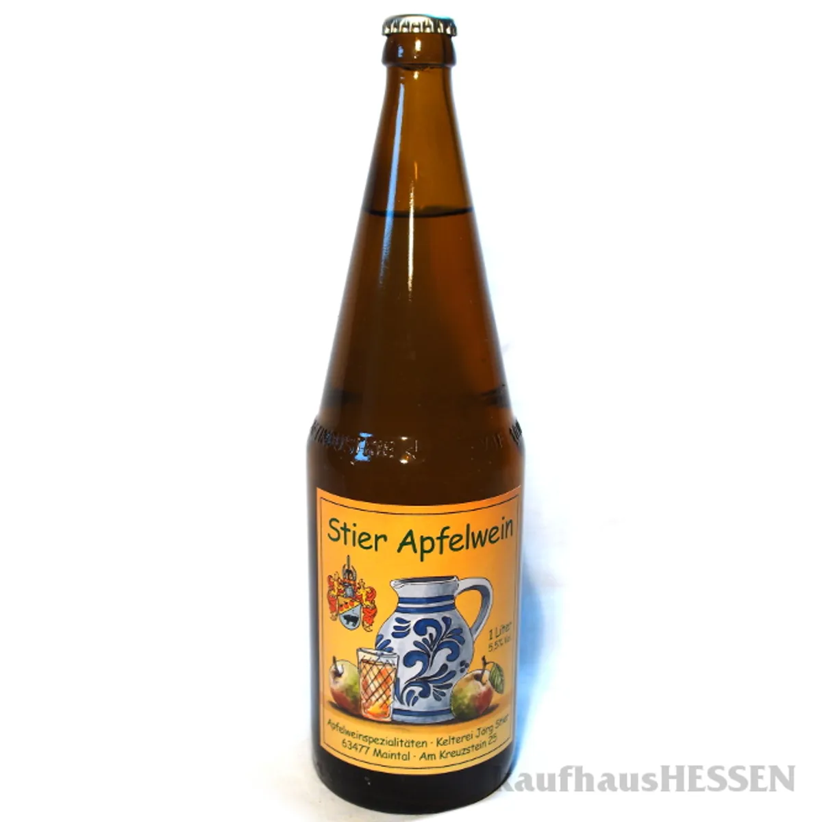 Artikelbild 1 des Artikels “Stier-Apfelwein, incl. 15 Cent Pfand   “