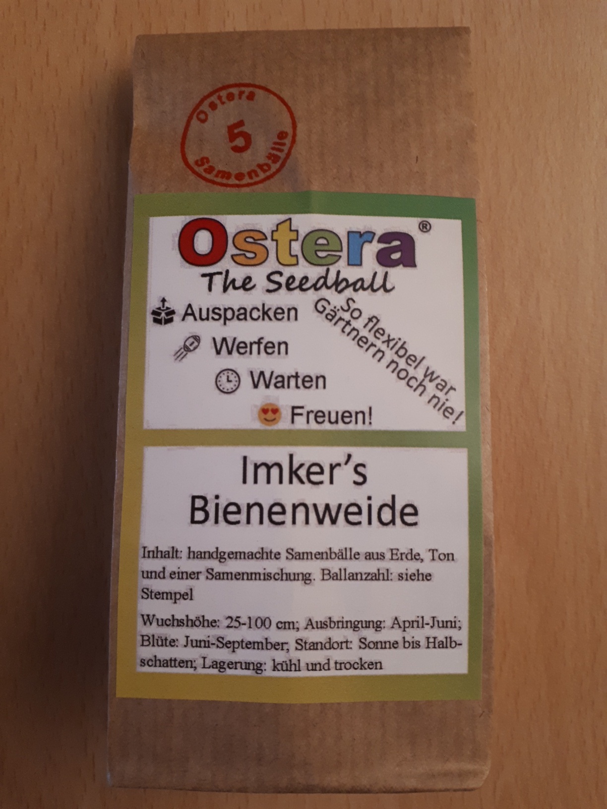 Artikelbild 1 des Artikels “Imkers Bienenweide Seedball “
