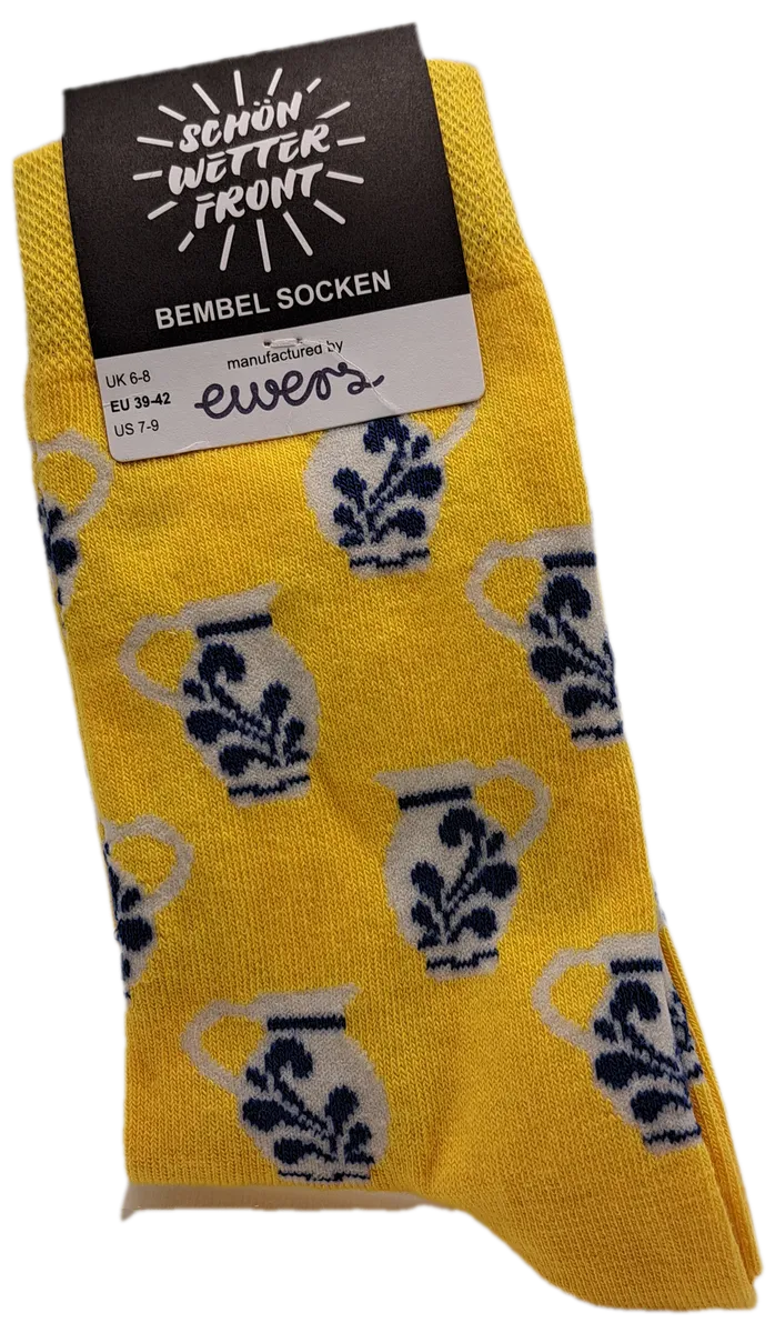 Artikelbild 1 des Artikels “Bembel Socken gelb 43-45 “